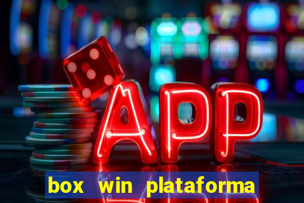 box win plataforma de jogos